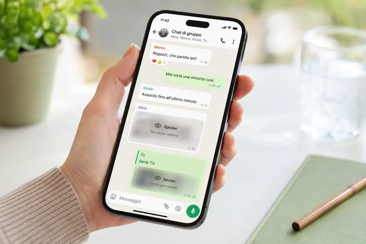 WhatsApp prepara gli spoiler nascosti: così le chat rovineranno meno sorprese