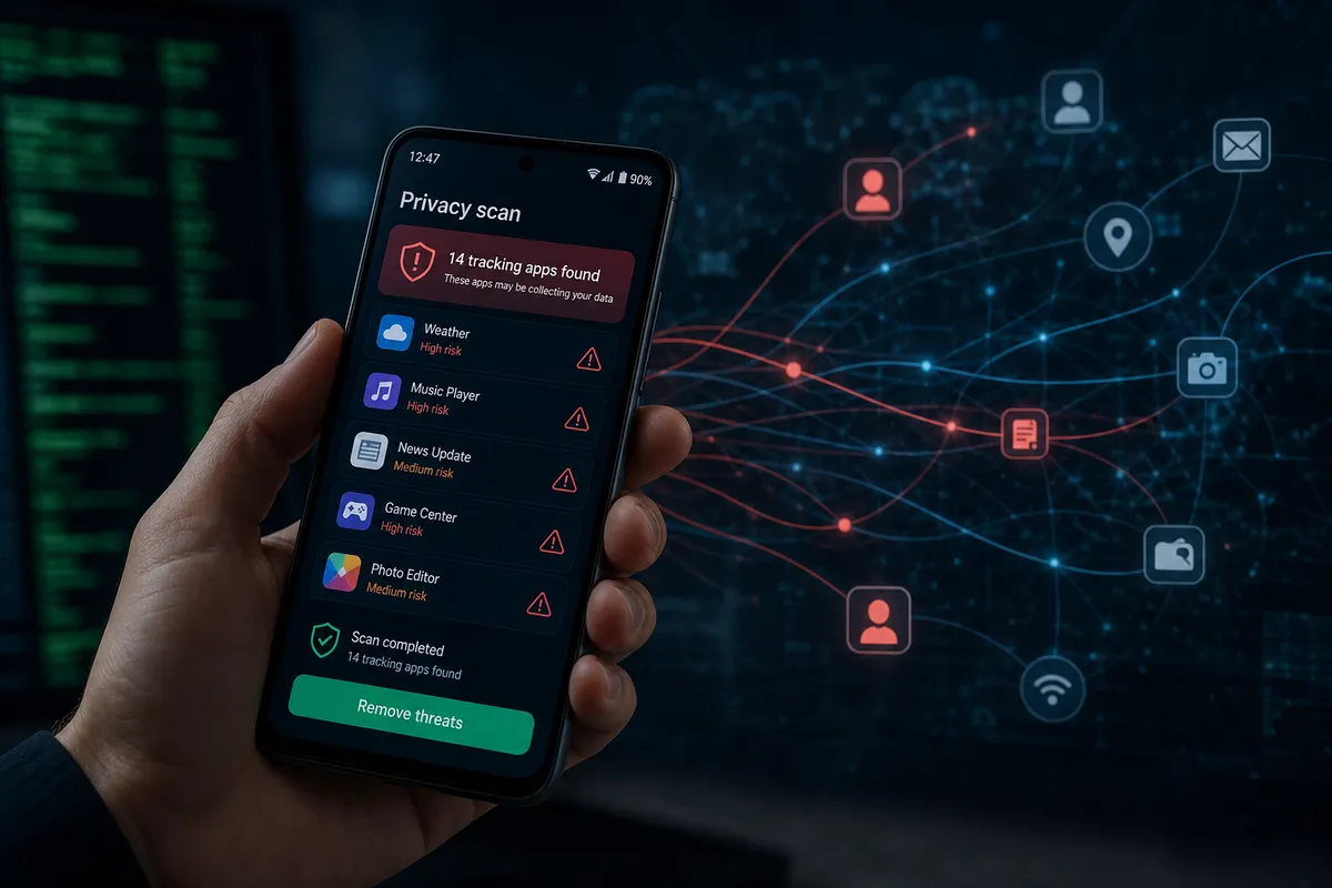 Tracker nascosti nelle app Android: come scoprirli e decidere cosa farne