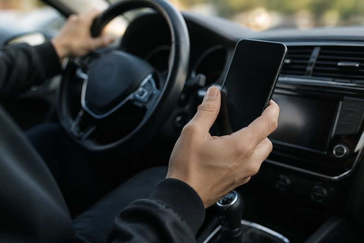 Smartphone con divieto di accesso all'app