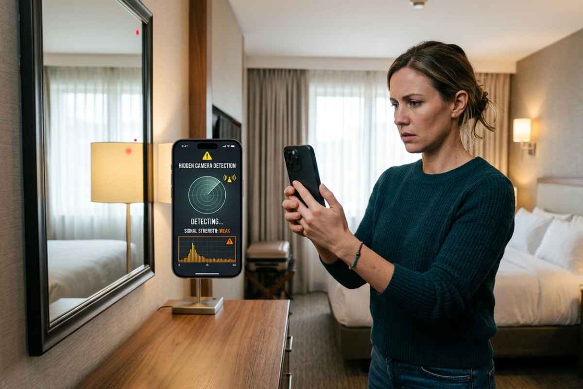 Temi di essere filmato a tua insaputa per strada o in hotel? Queste App ti salvano la vita