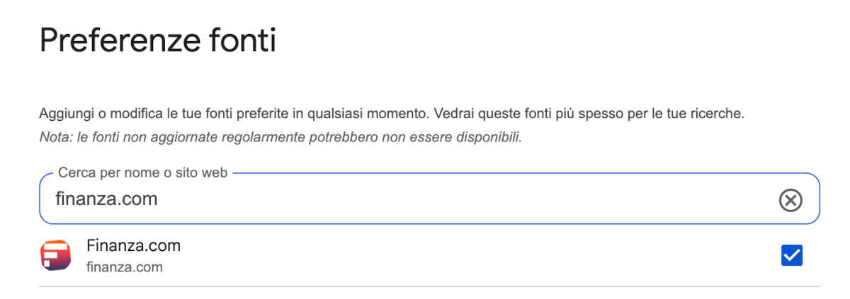 Immagine promozionale per Finanza.com