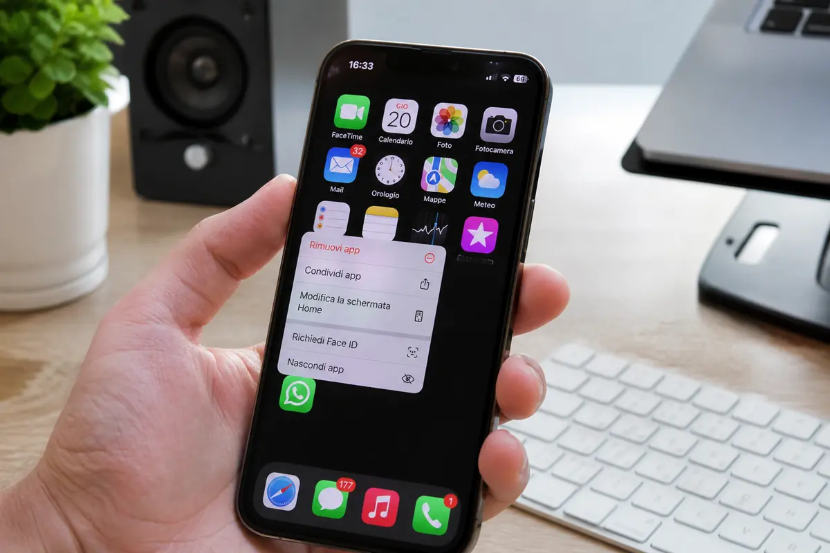 iPhone, il trucco per nascondere un’app senza eliminarla: come funziona davvero la funzione nascosta di iOS