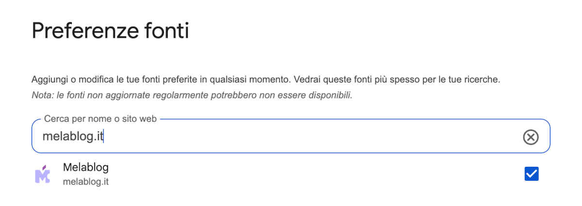 Immagine promozionale per il portale Melablog