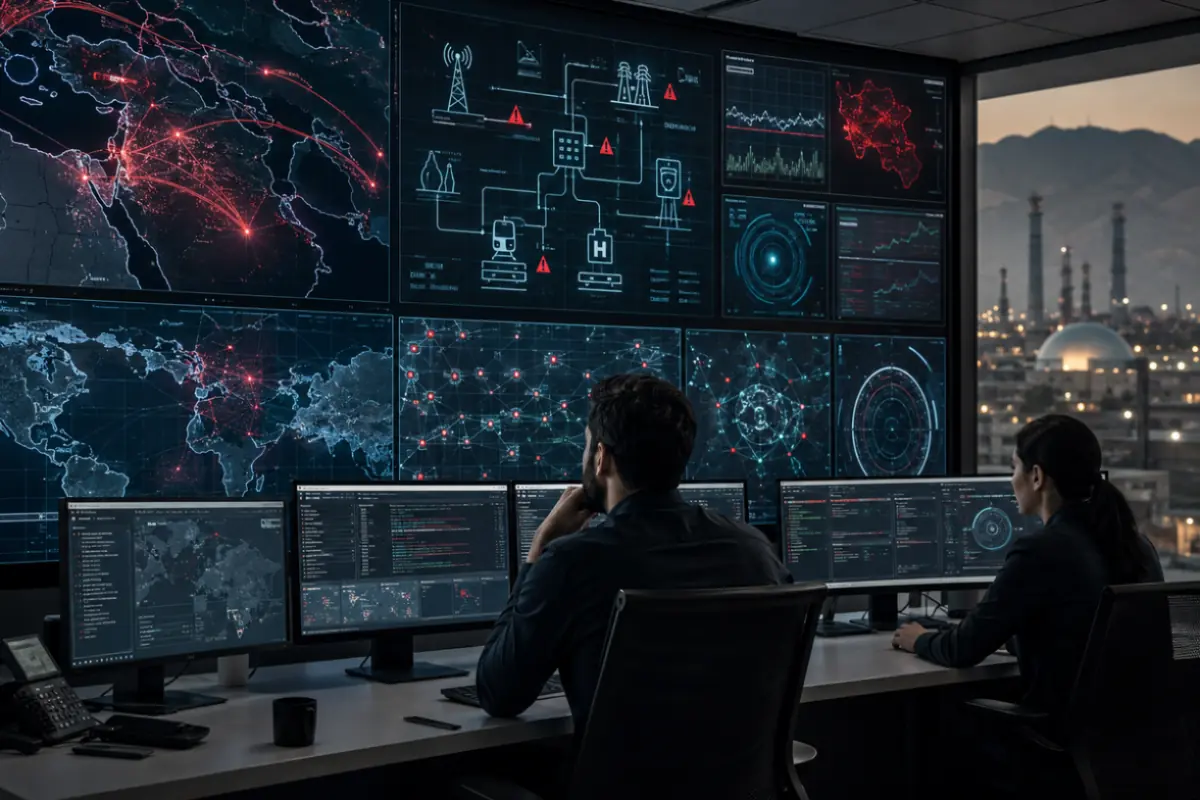 sala operativa di cybersecurity