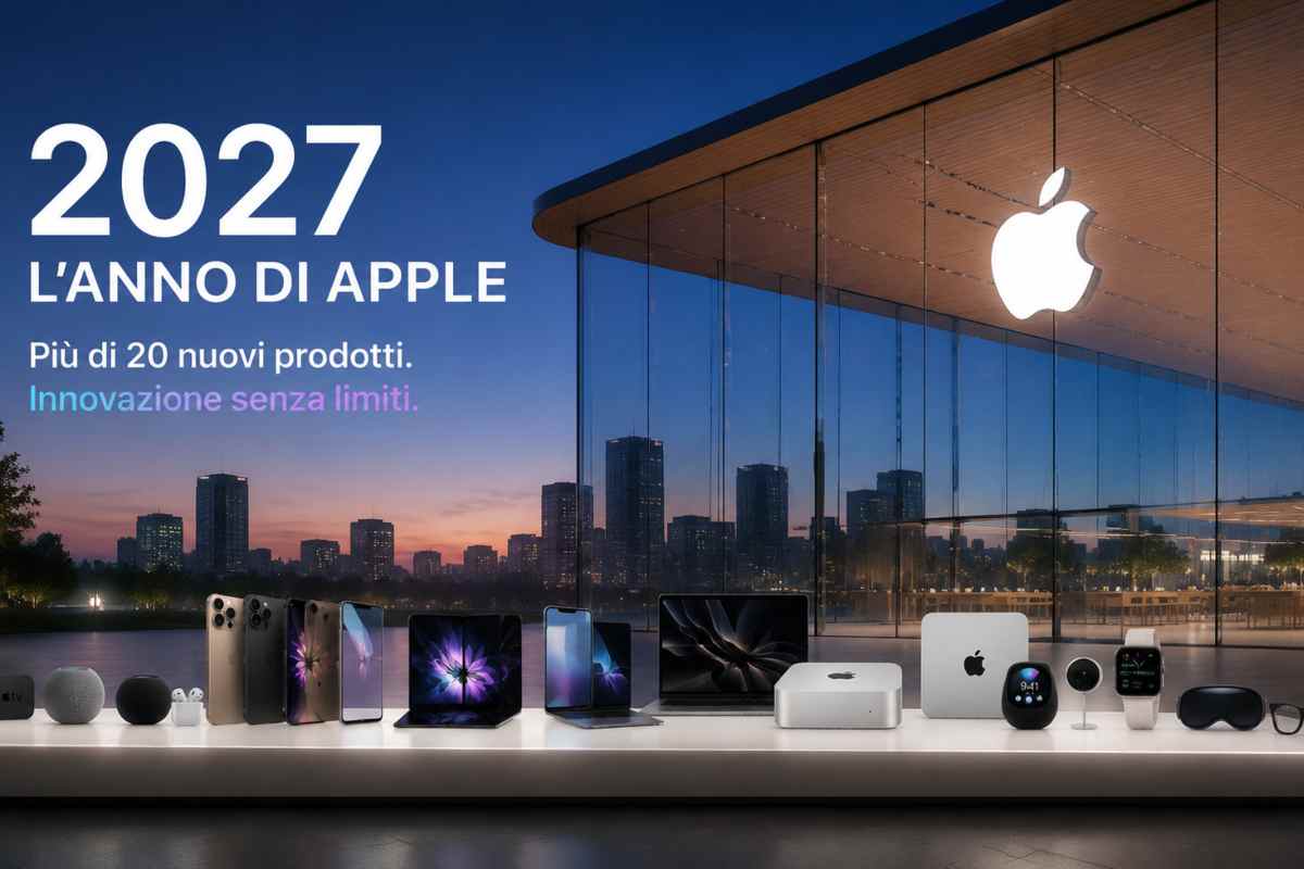 Apple vuole esagerare: nel 2027 più di 20 prodotti innovativi (alcuni sono impensabili)