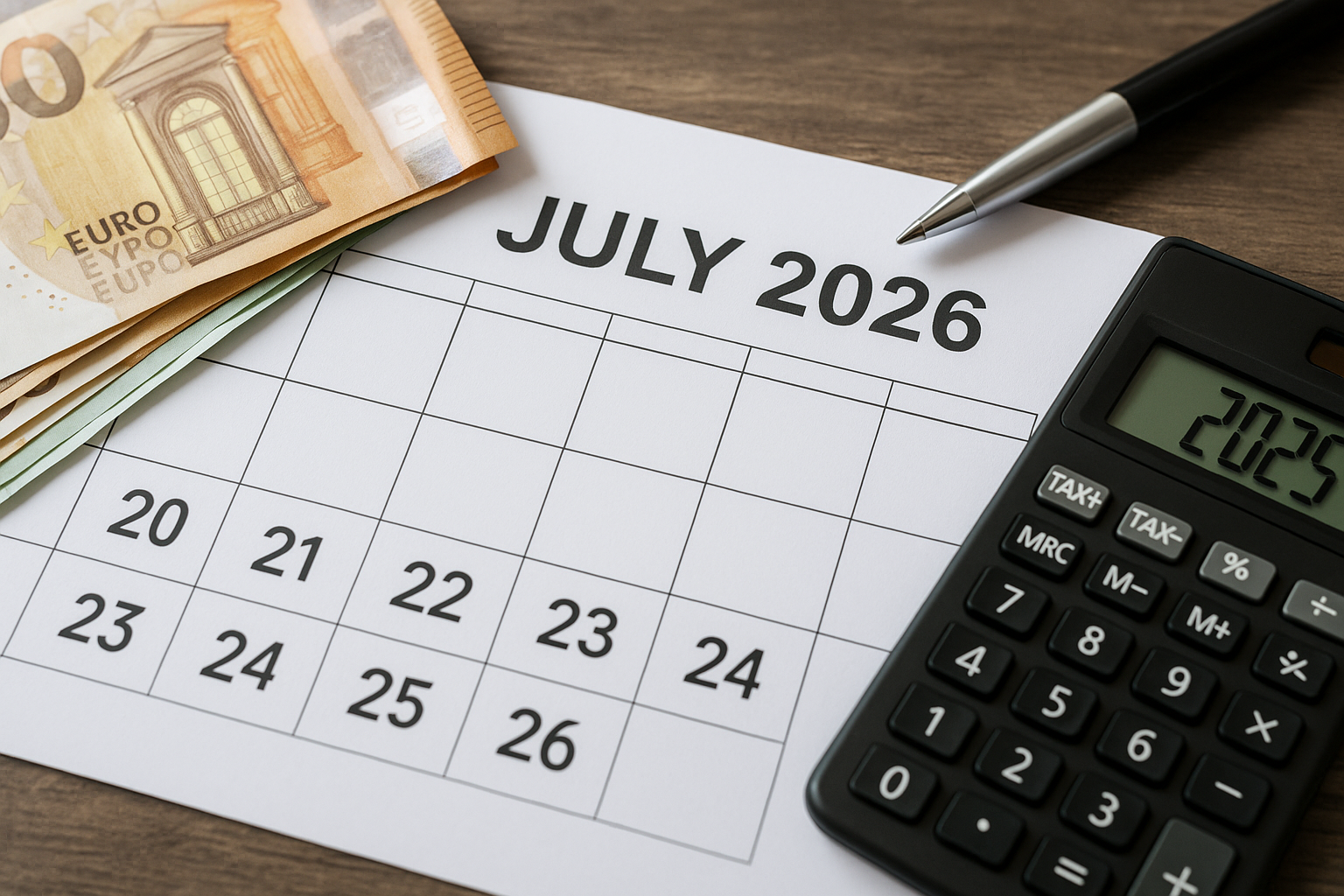 Scadenze fiscali 20-26 luglio 2026: saldo 2025 e primo acconto 2026, chi paga e come (2)