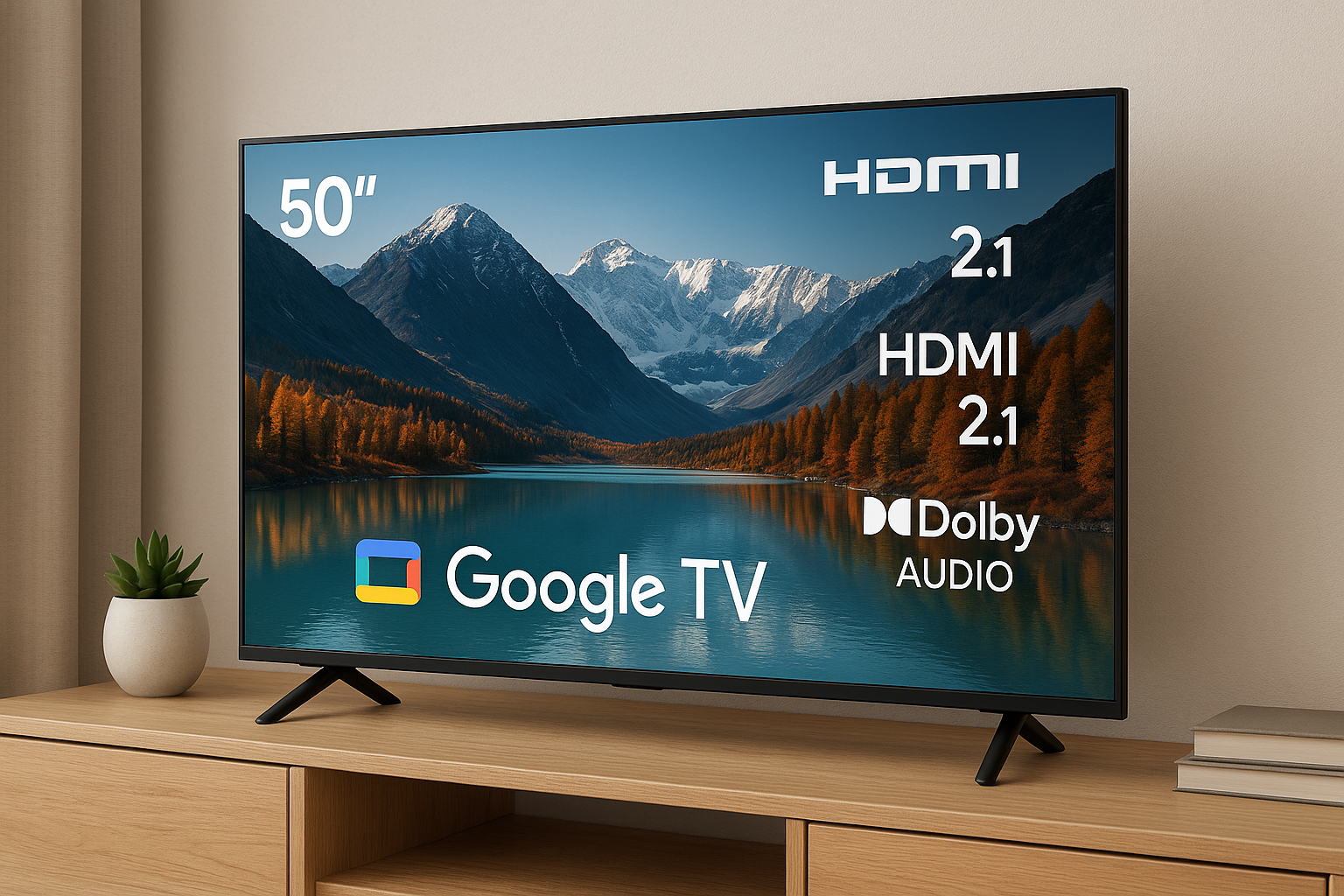 Smart TV Haier 50" 4K a 225,99€: Google TV, HDMI 2.1 e Dolby Audio al prezzo più basso mai visto (2)