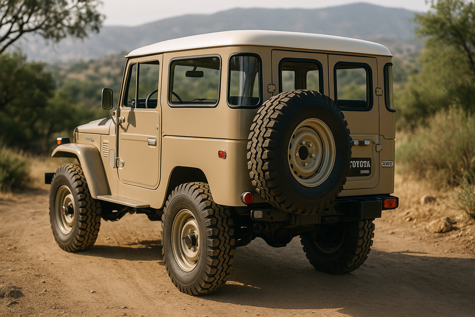 Mini Toyota Land Cruiser dettagli (2)