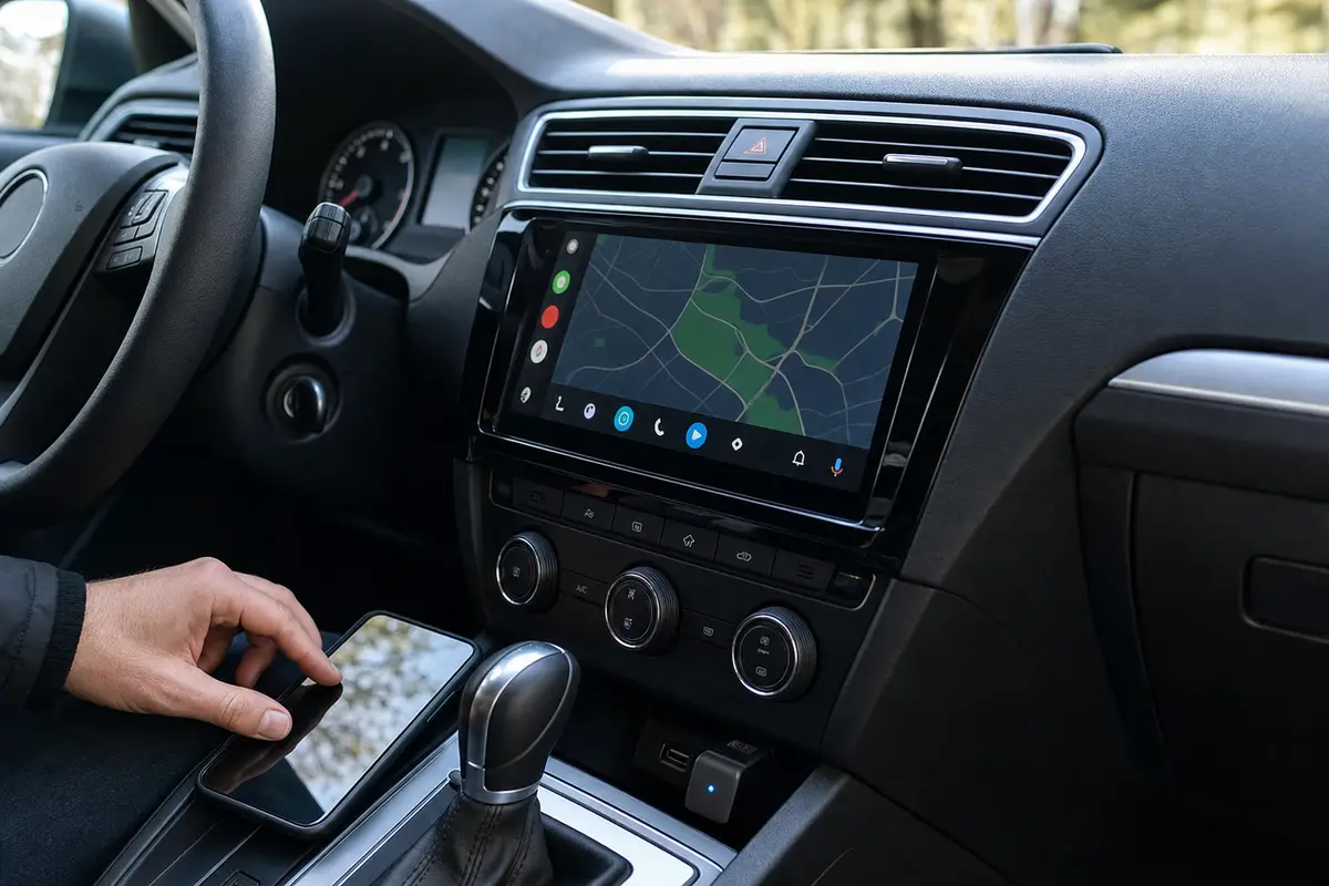 Come collegare lo smartphone all'auto senza cavi, anche se non è nuovissima