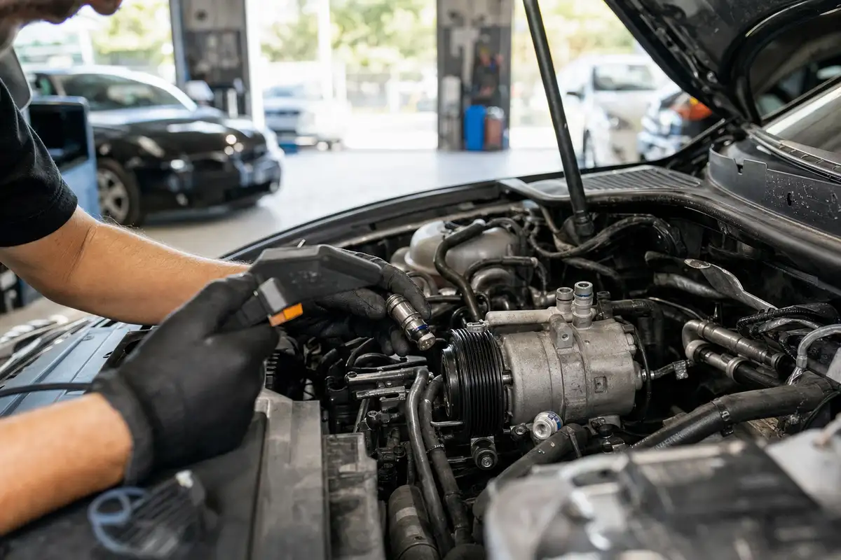 Se l'aria condizionata dell'auto non raffredda abbastanza è perché devi girare prima questa valvola