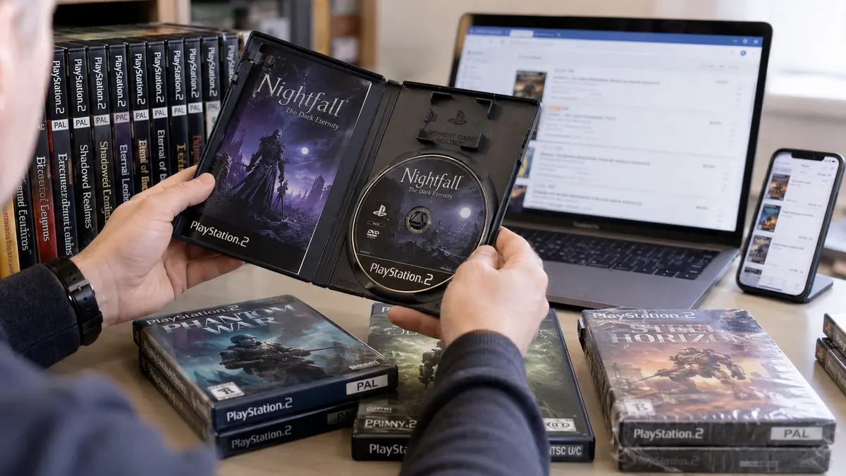 Controllare custodia, disco e versione regionale del gioco