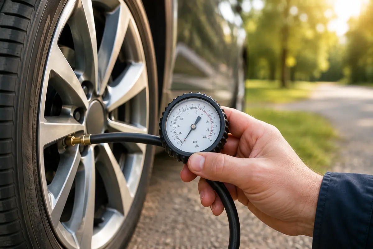 Controllo della pressione delle gomme