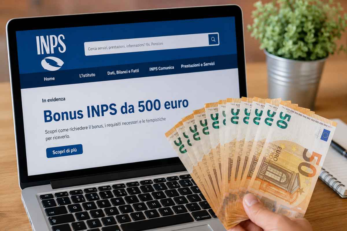 Il nuovo Bonus INPS da 500 euro: le regole per averlo in tempi rapidi-webnews.it