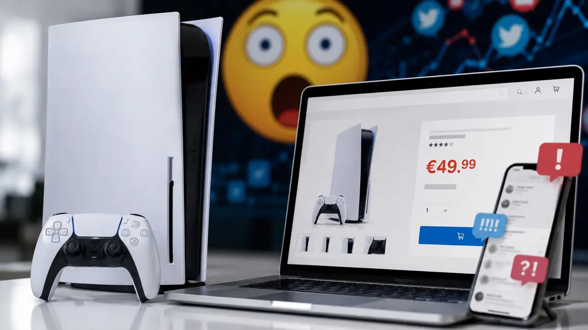 Playstation 5 a 50 euro: l'errore di prezzo che sta mandando in tilt il web