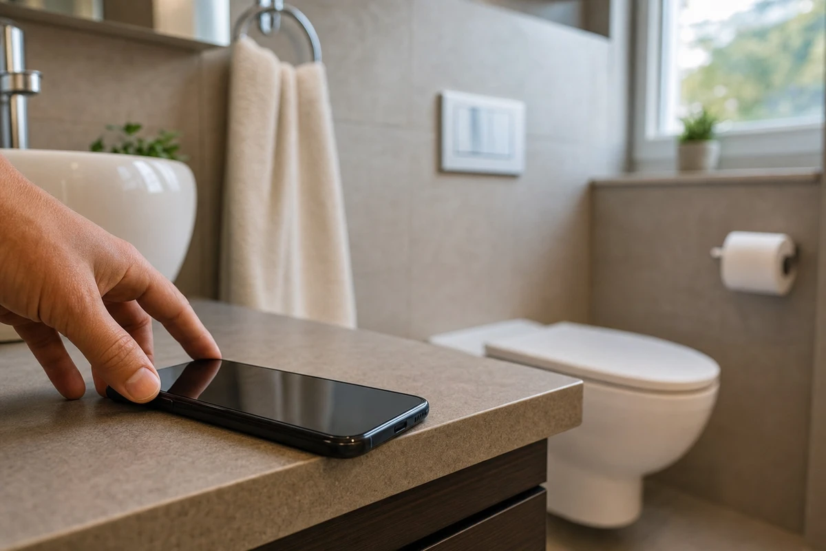 Ecco perché non dovresti mai portare l'iPhone in bagno