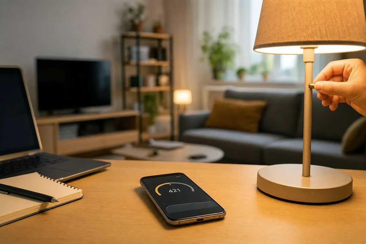 Non sapevo che tipo di illuminazione usare in casa, così ho trasformato il mio telefono in un esposimetro: risolto il problema