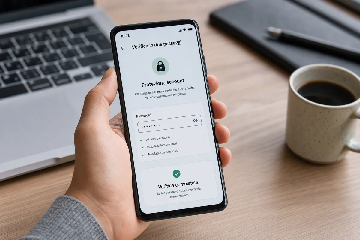 WhatsApp dice addio al PIN a sei cifre: ecco come funzionerà il nuovo sistema di protezione dell'account