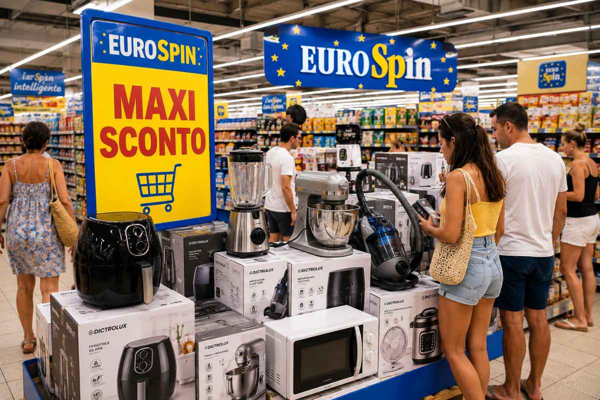 Di solito costa 500 euro ma da Eurospin è in maxi sconto: è corsa agli scaffali