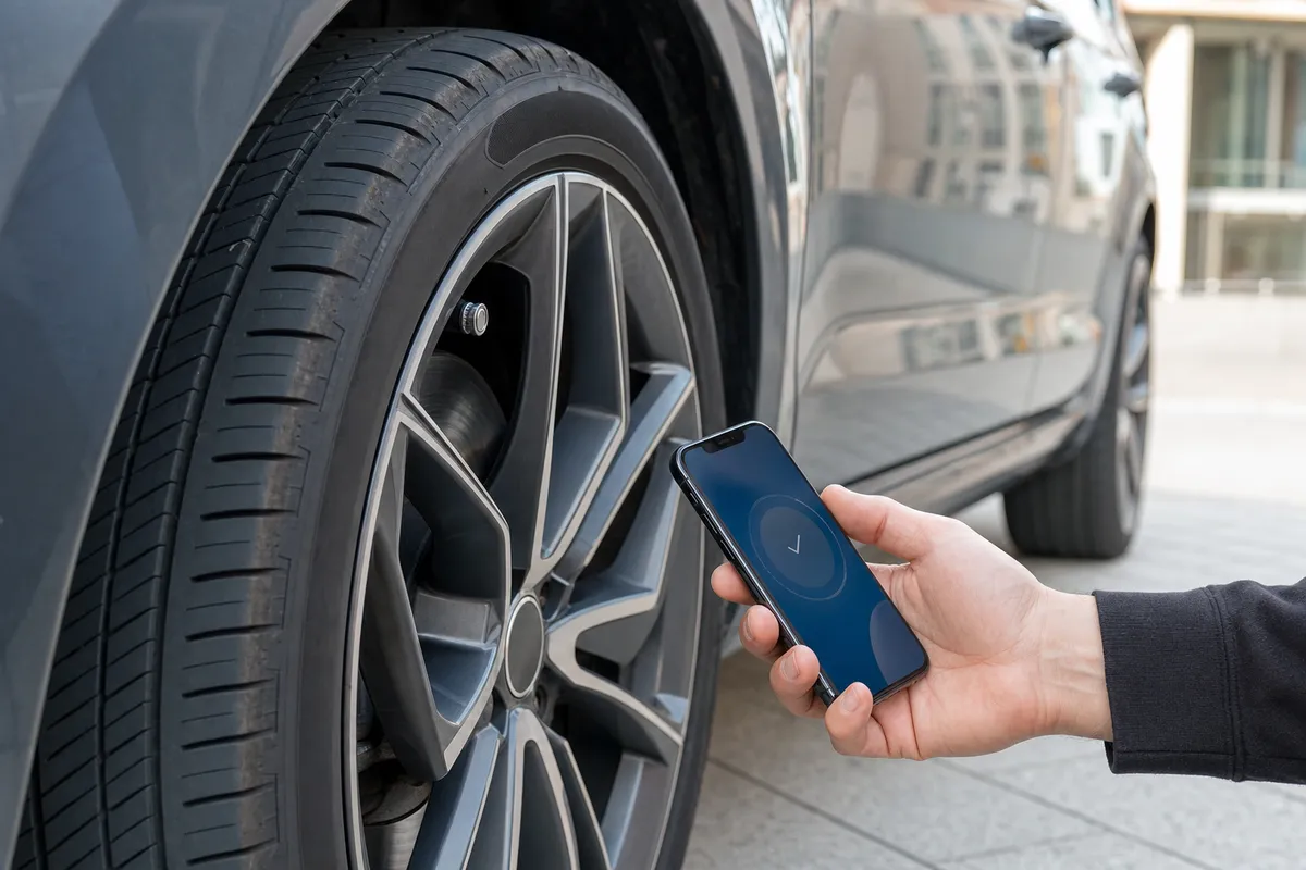 Auto, puoi controllare la pressione delle gomme con il telefono: ecco come