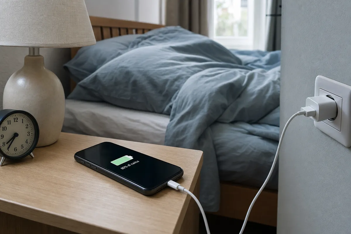Caricare il telefono è meglio di notte o di mattina? Gli esperti sono stati chiari