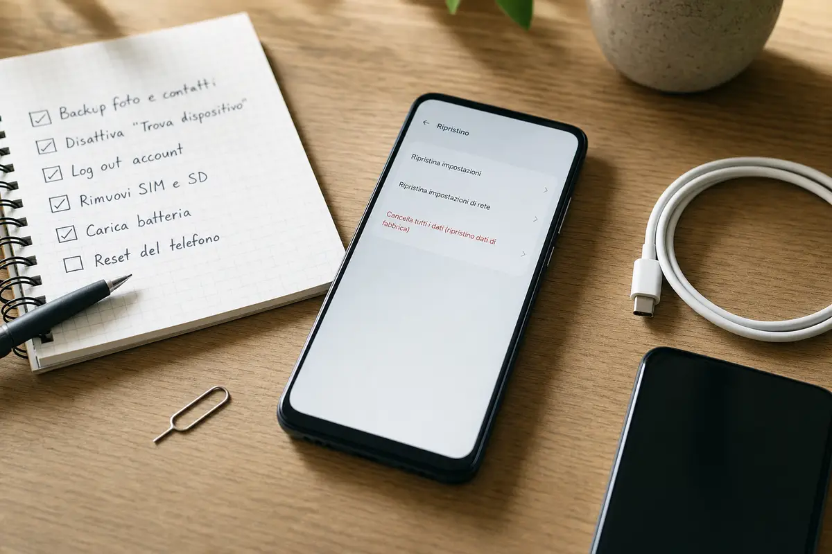 Come 'restaurare' un cellulare usato e farlo tornare come nuovo