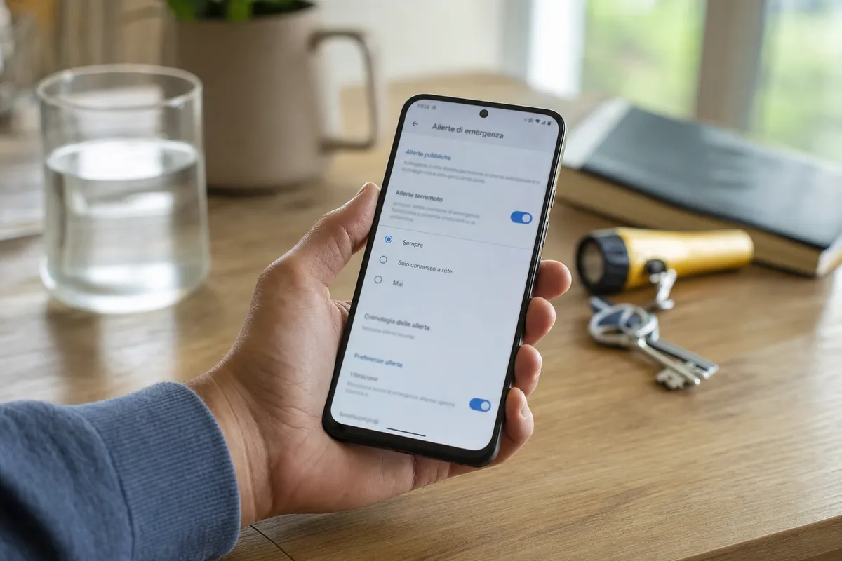 Controlla subito se i sistemi di allerta per terremoti ed emergenze sono attivi sullo smartphone: la procedura è facilissima