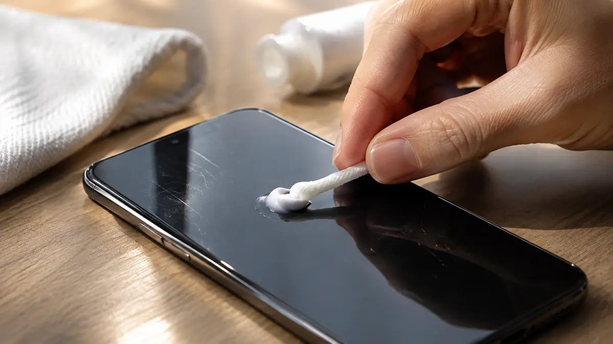 Il metodo più semplice per far sparire i graffi dallo schermo del telefono senza spendere