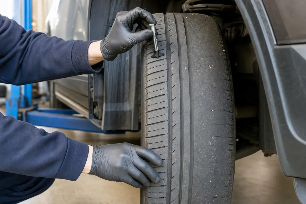Se noti questa linea sugli pneumatici della tua auto allora devi allarmarti