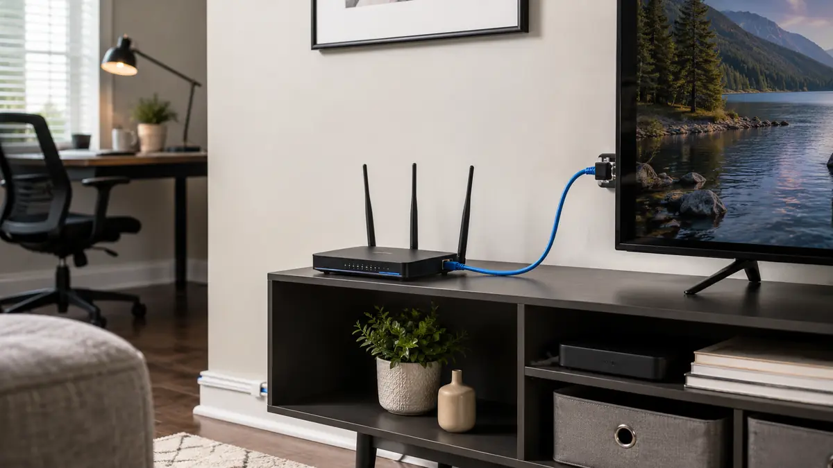 Il cavo Ethernet può rendere più stabile la connessione di TV, PC e console