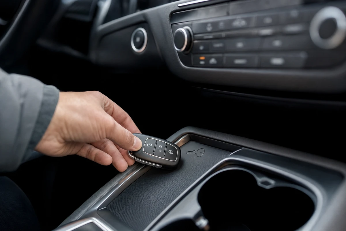 Hai mai guardato nel portabicchiere della tua auto? Per cosa sta veramente quel simbolo