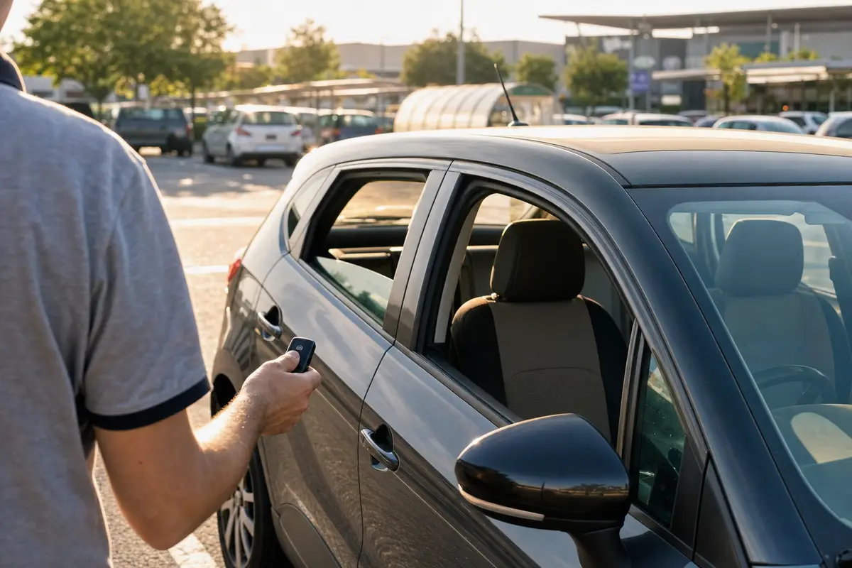 La funzione segreta delle chiavi dell’auto che tutti ignorano, ti fa raffreddare la vettura prima che entri