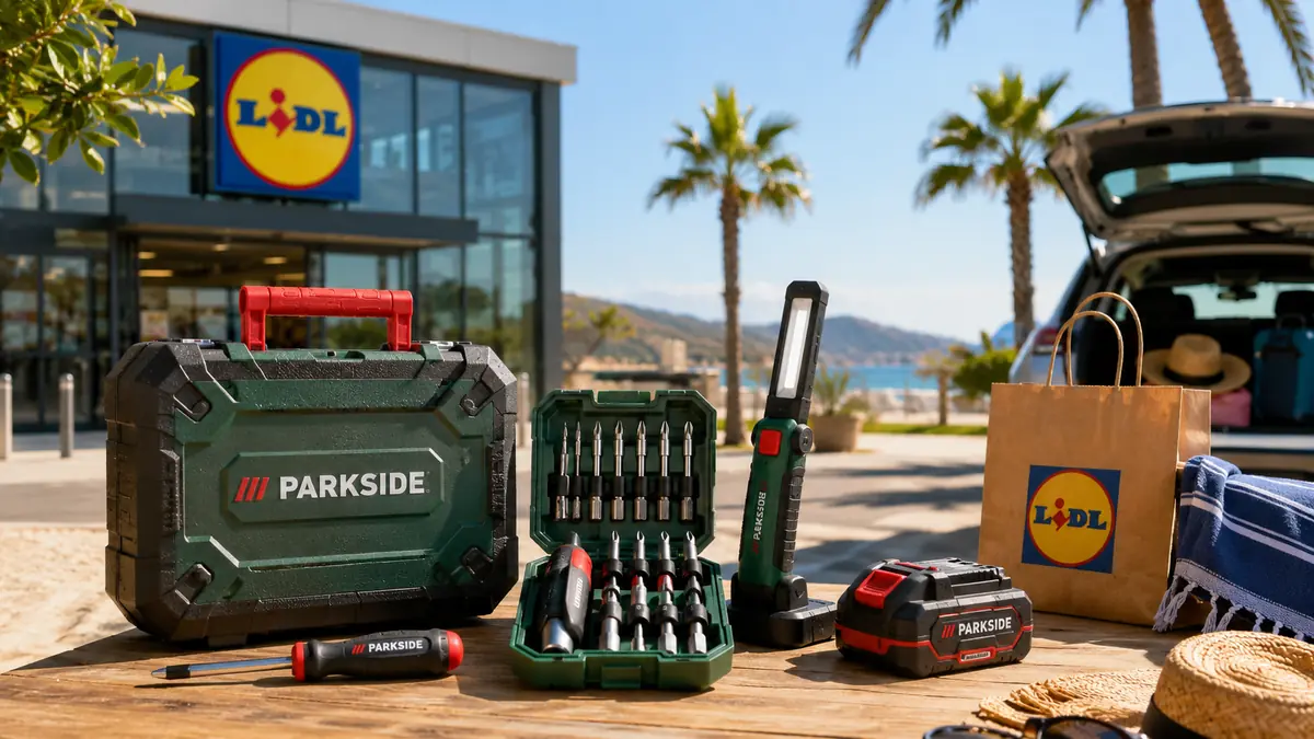 Lo svuotatutto LIDL Parkside è il nostro regalo per le vacanze: si parte da 2 euro