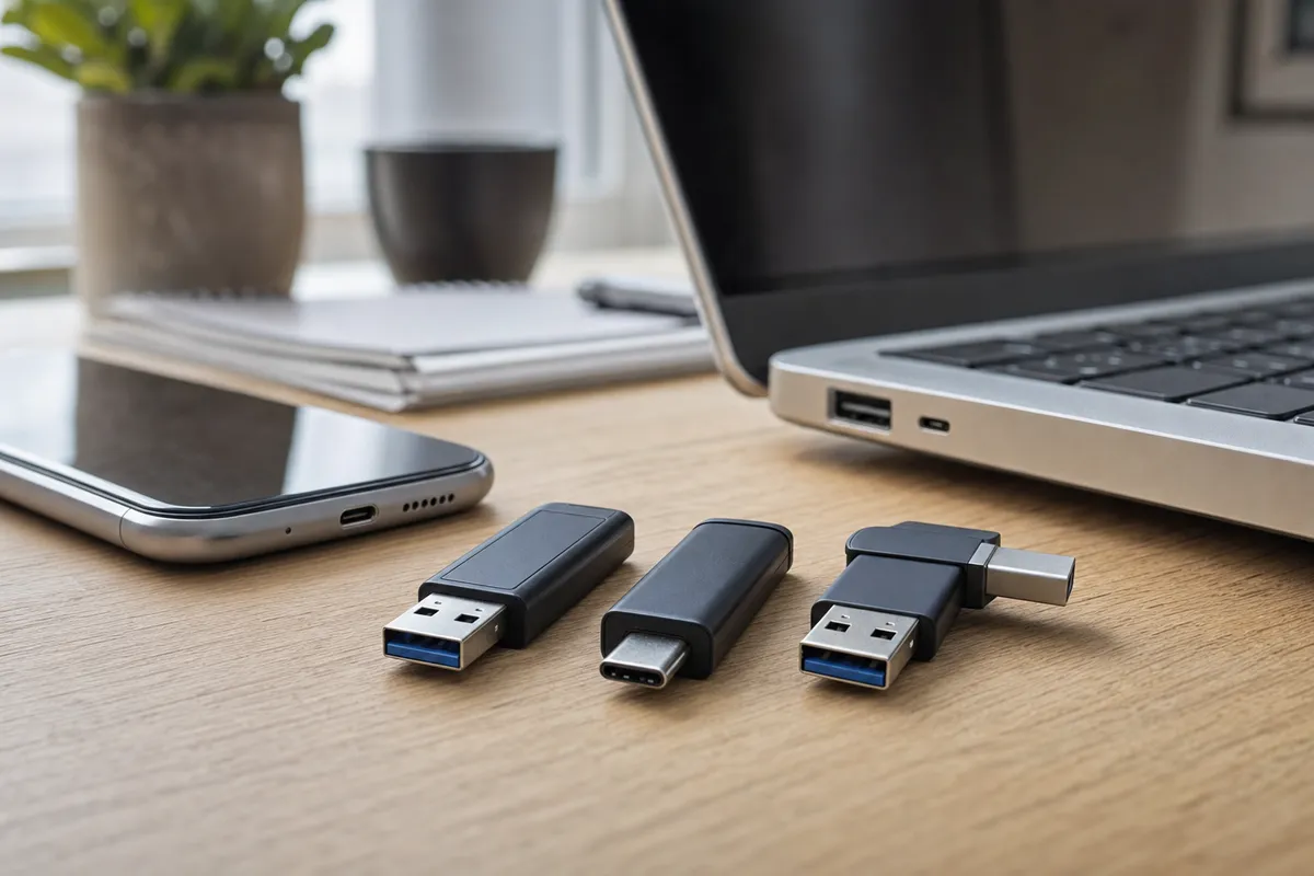 Chiavette USB: quali tipi esistono e qual è la differenza tra 64 GB, 128 GB e 256 GB?