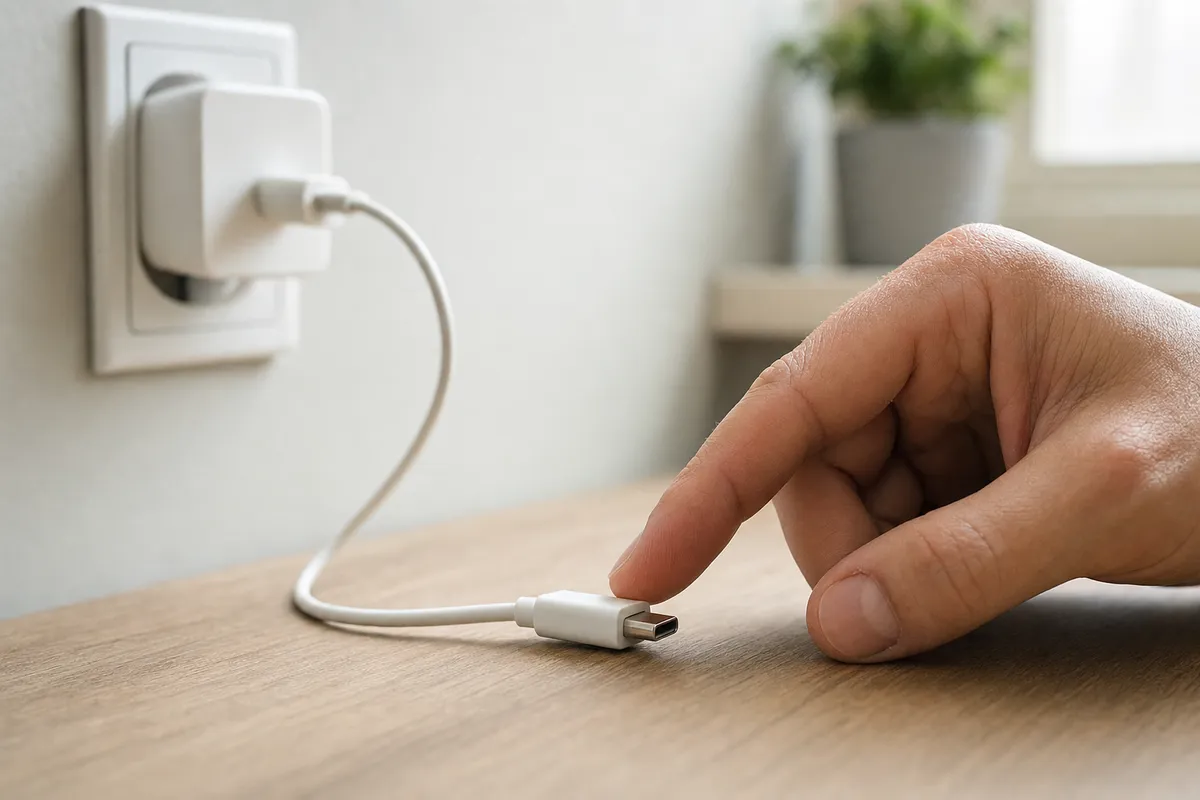 Perché non si rischia la scossa elettrica toccando la punta metallica di un caricabatterie per cellulare collegato alla presa