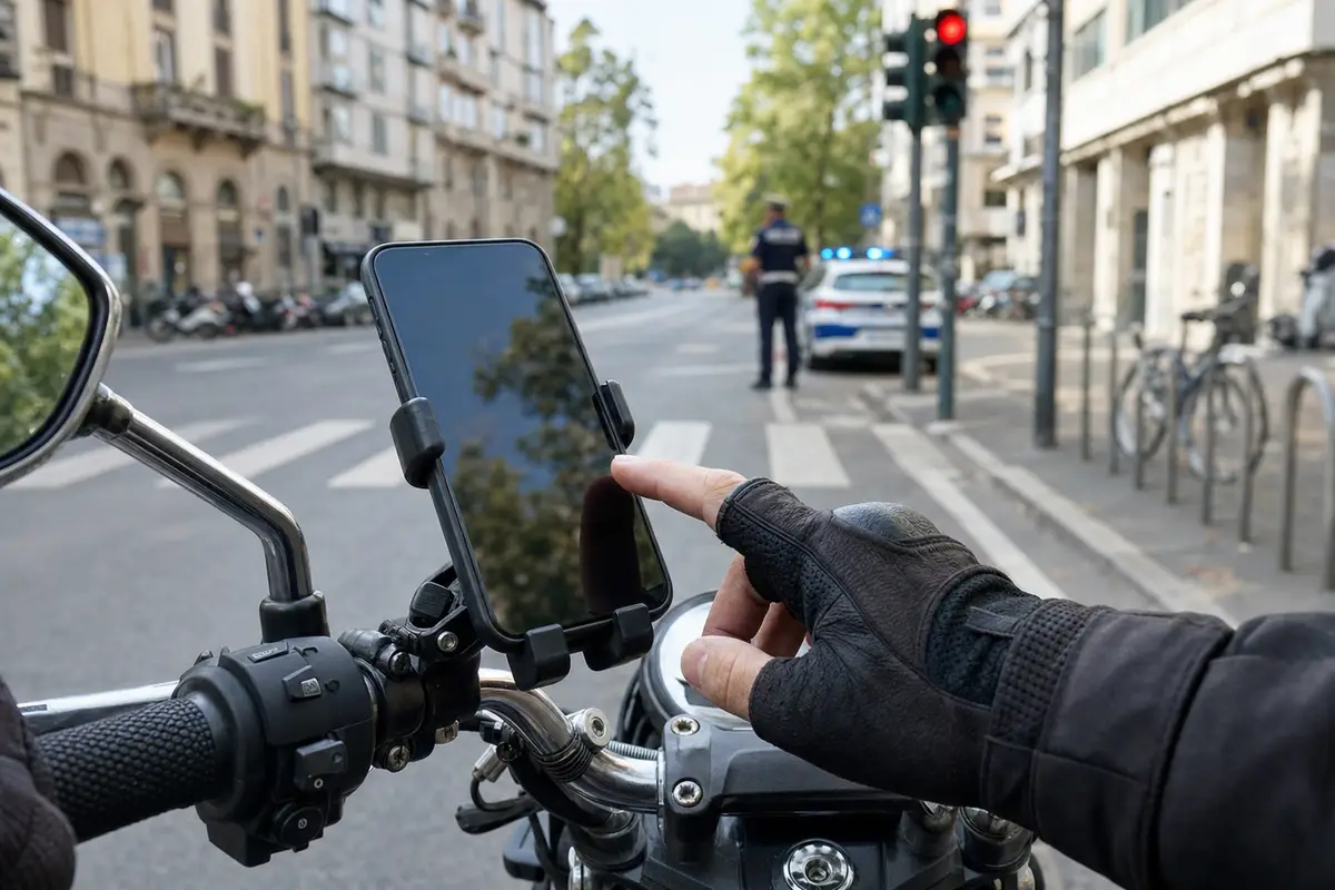 Se porti lo smartphone sulla bici ora ti becchi una multa: cosa cambia