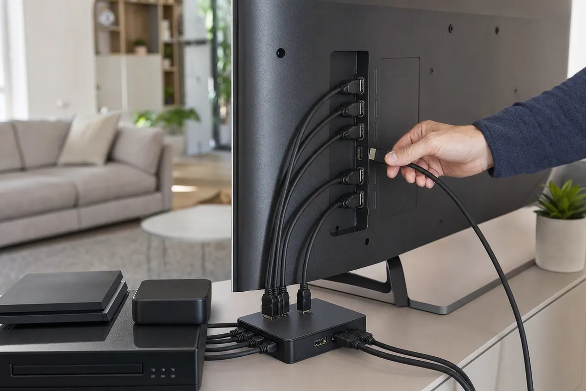 Ho scoperto come ottenere esattamente il numero di porte HDMI di cui hai bisogno
