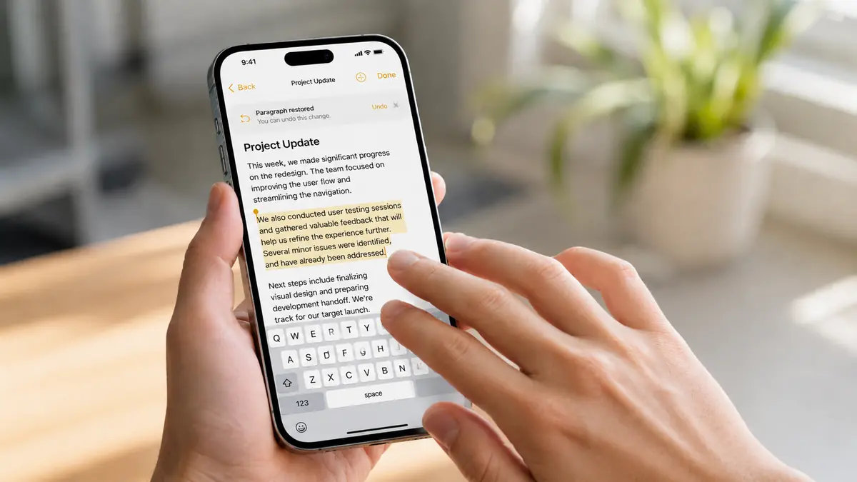 Hai cancellato per errore un messaggio? Niente panico, lo recuperi con un semplice tocco dello schermo