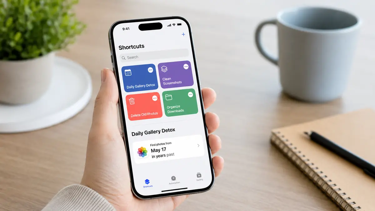 Il tuo iPhone è sempre pieno? Crea questo pulsante e usalo come detox della galleria