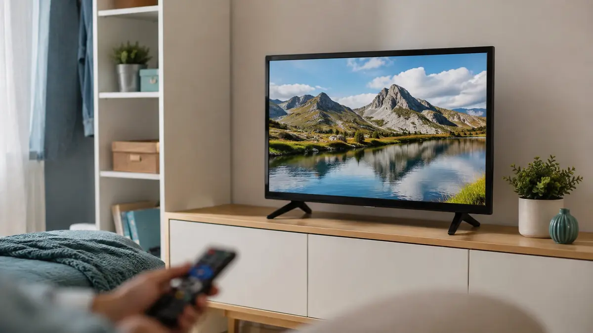 Un televisore compatto da 32 pollici può essere ideale per camere, cucine e piccoli ambienti
