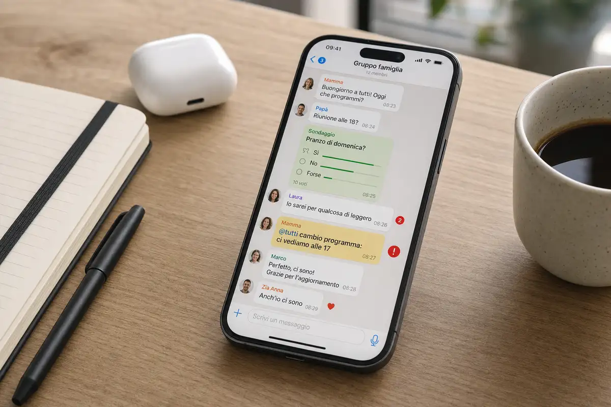 WhatsApp cambia le chat di gruppo, attenzione prima di condividere le informazioni
