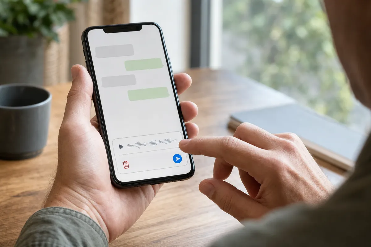 WhatsApp, puoi ascoltare un vocale prima di inviarlo: basta usare questo trucco