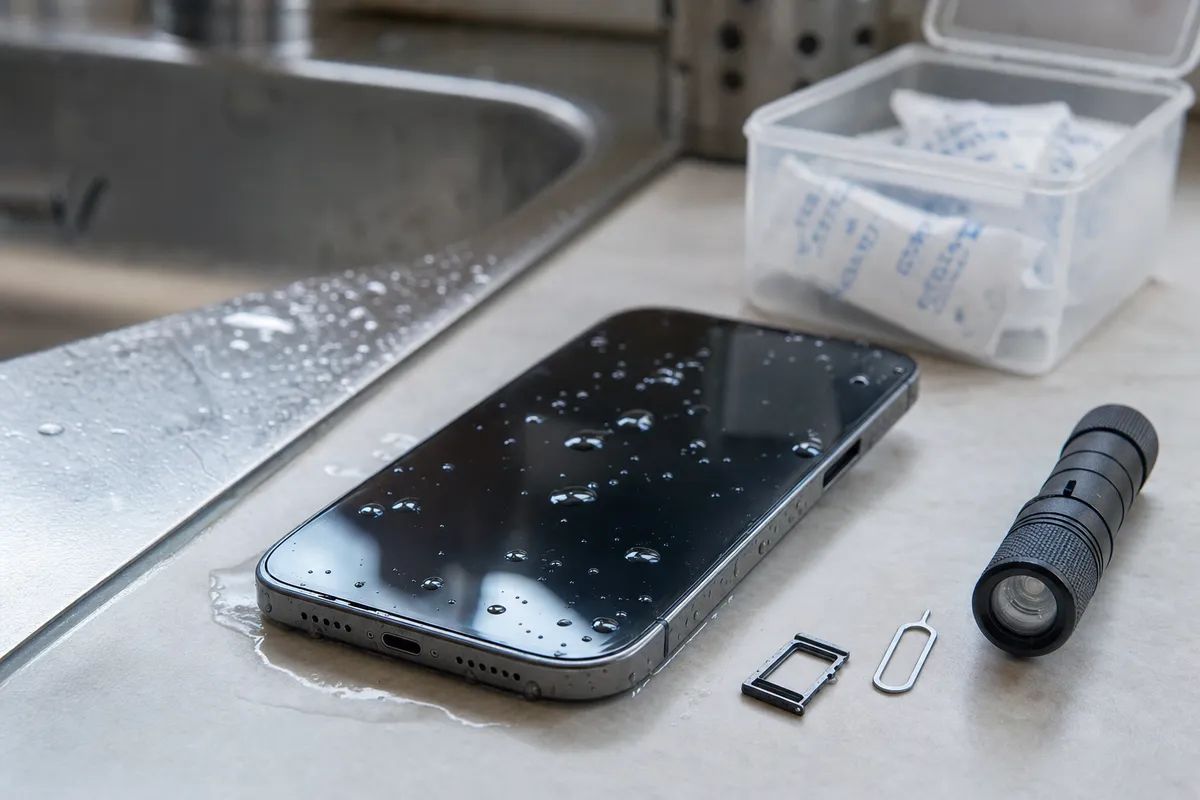 iPhone caduto in acqua: i segnali che indicano che si è danneggiato