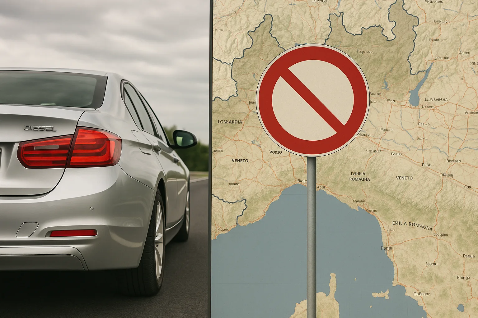Auto diesel Euro 5, stop alla circolazione dal 1° ottobre 2026: quali comuni colpiti