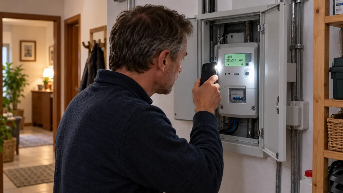 Controllare il contatore per capire quanto consumi