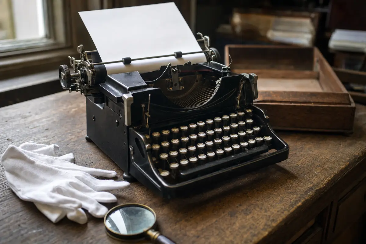 Ho trovato una vecchia macchina da scrivere ad un mercatino: chi pensava che valesse una fortuna