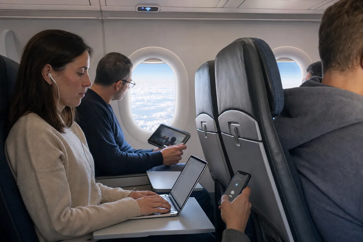 Il trucco per avere internet in volo anche con la modalità aereo