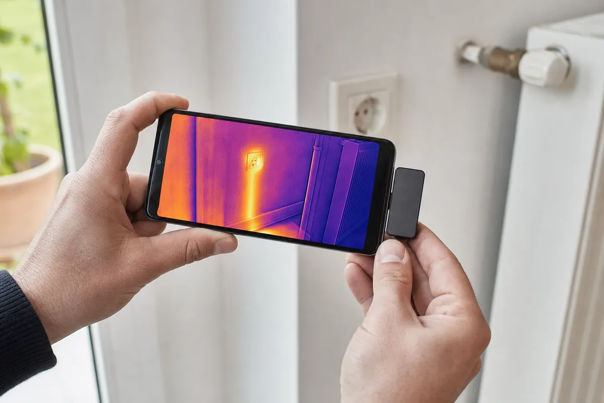 Questo piccolo strumento ha dotato il mio telefono di visione termica: ora posso vedere di tutto