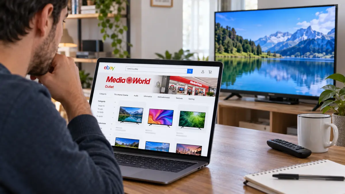 MediaWorld apre il suo outlet: ci sono anche TV a meno di 100 euro