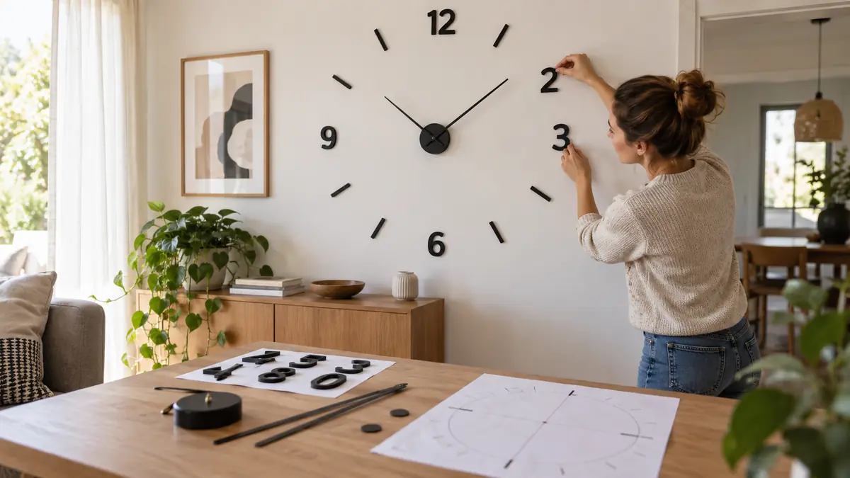 Montaggio semplice per il grande orologio Livarno