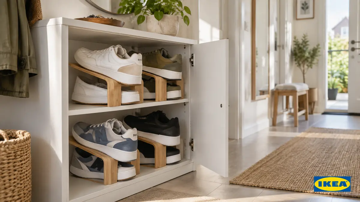 Addio caos perenne nel corridoio di casa, Ikea ha la soluzione che serve a tutti noi e costa meno di 5 euro